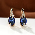 Brincos Gota Royal Midnight | Ouro