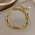 Pulseira Lorielle de Elos Grossos | Ouro