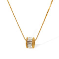 Colar Barril Polido Elyna | Ouro