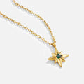 Colar Celestial com Gema Estelle | Ouro