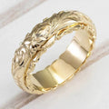 Anel Flor Vintage Dourado | Ouro